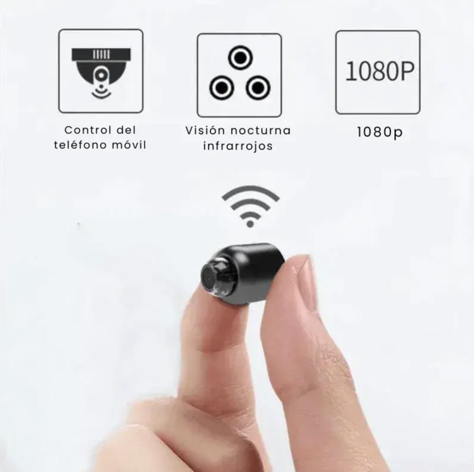Mini Camara Inalambrica Inteligente Compacta