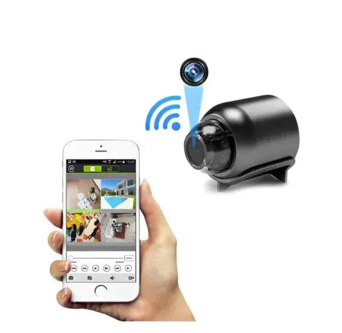 Mini Camara Inalambrica Inteligente Compacta