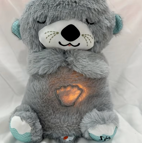 Otter de Peluche Interactivo para Dormir