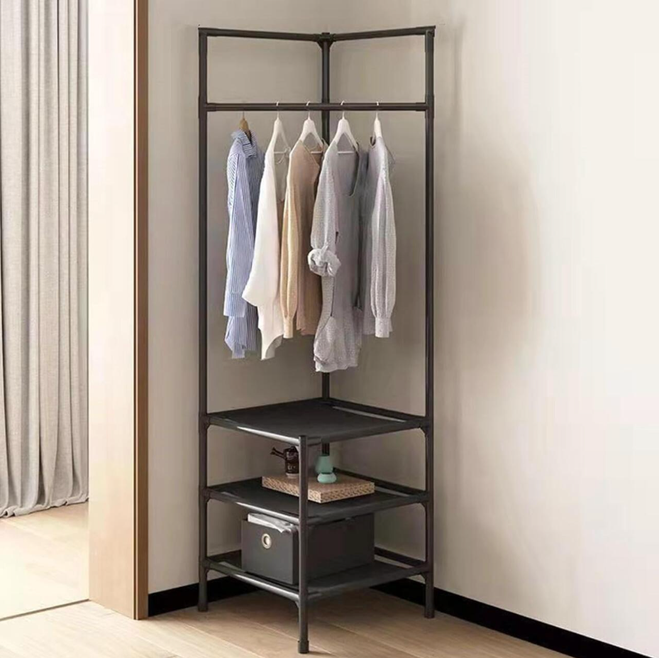 Corner Coat Rack  Stylish, Durable, and Space-Saving Organizer