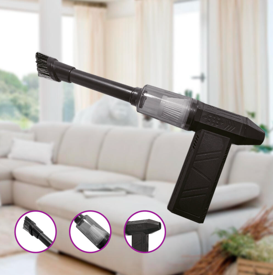 Soplador y Aspiradora Turbo Mini Portatil