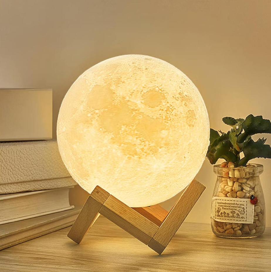Lámpara Lunar 3D