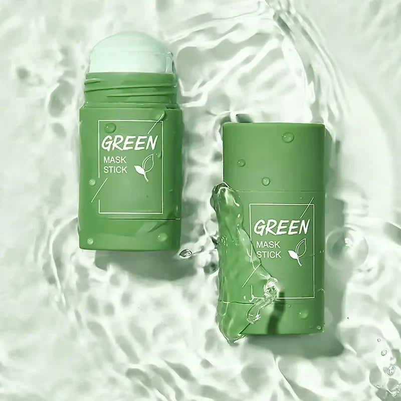 Green skin care face stick