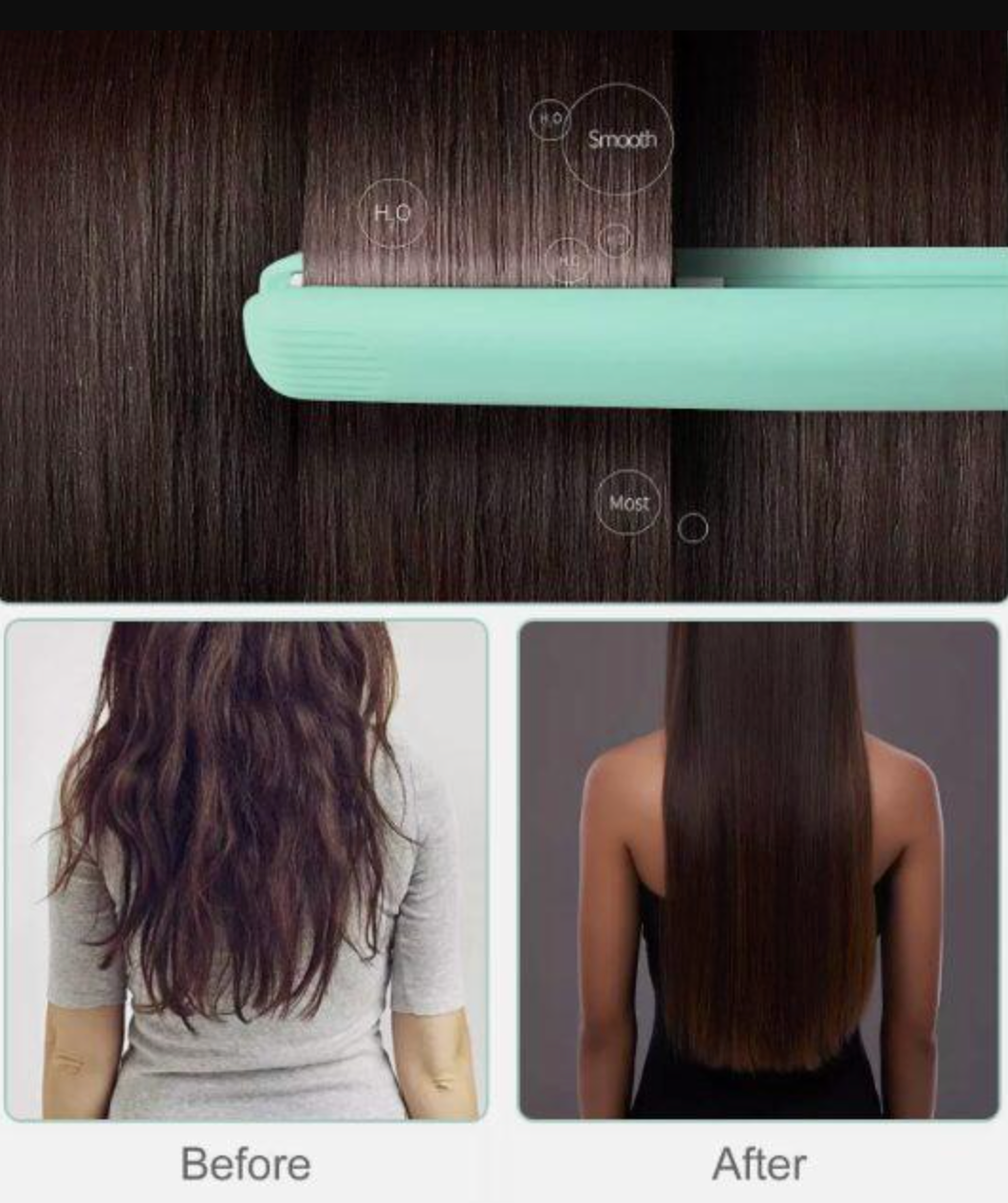 Mini Plancha para Cabello de Viaje