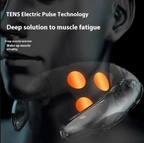 Masajeador de cuello con tecnología EMS + TENS