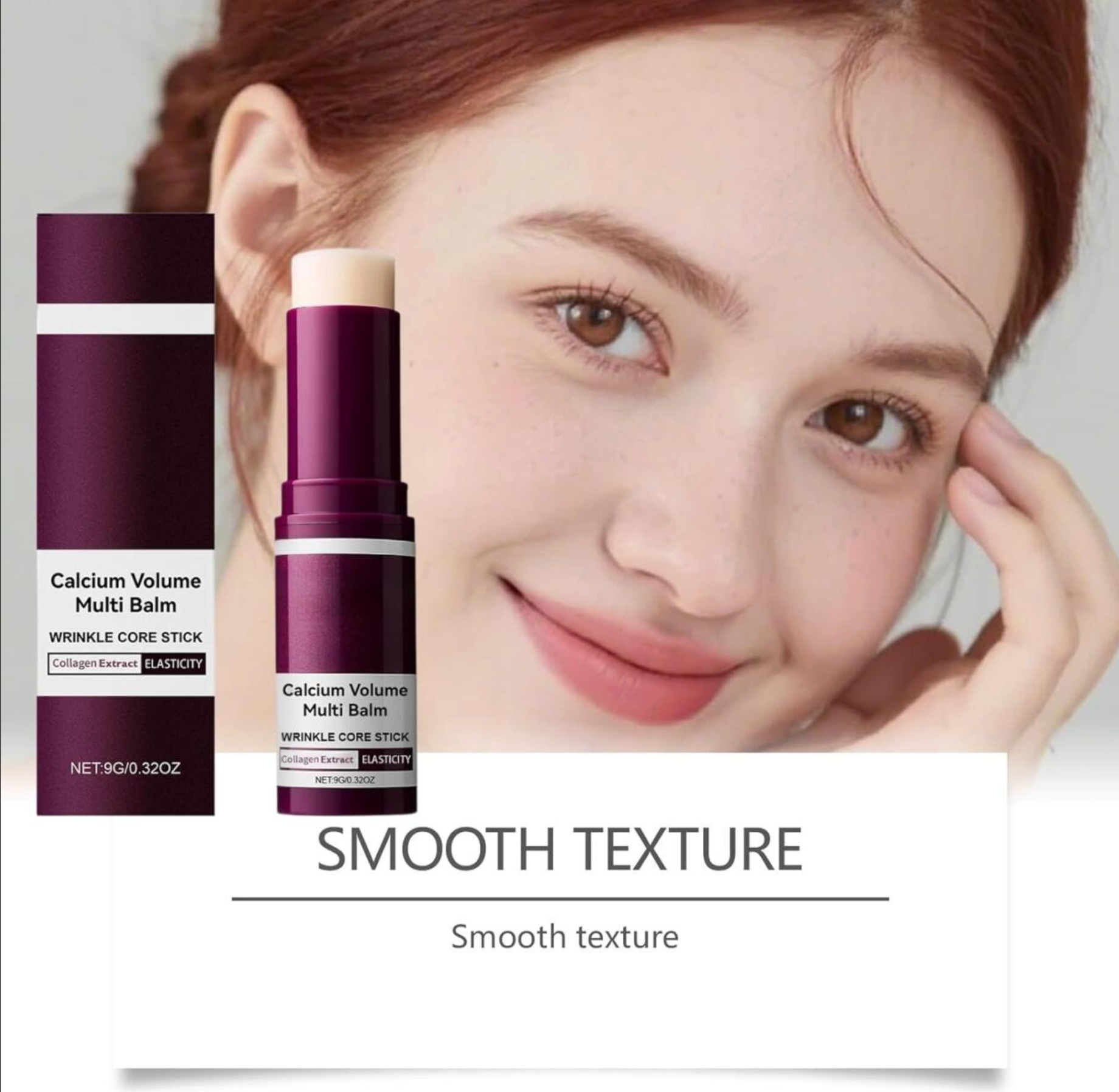 💄✨ Calcium Multi-Balm Stick 9G  All-in-One Hydration & Skin Care