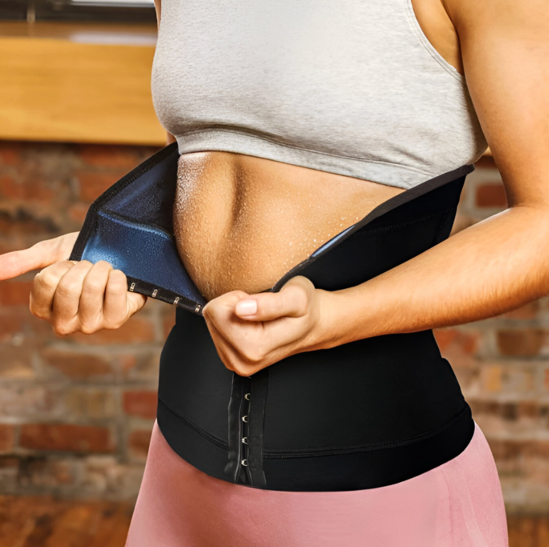 Faja Termica Lumbar Reductora y de Soporte