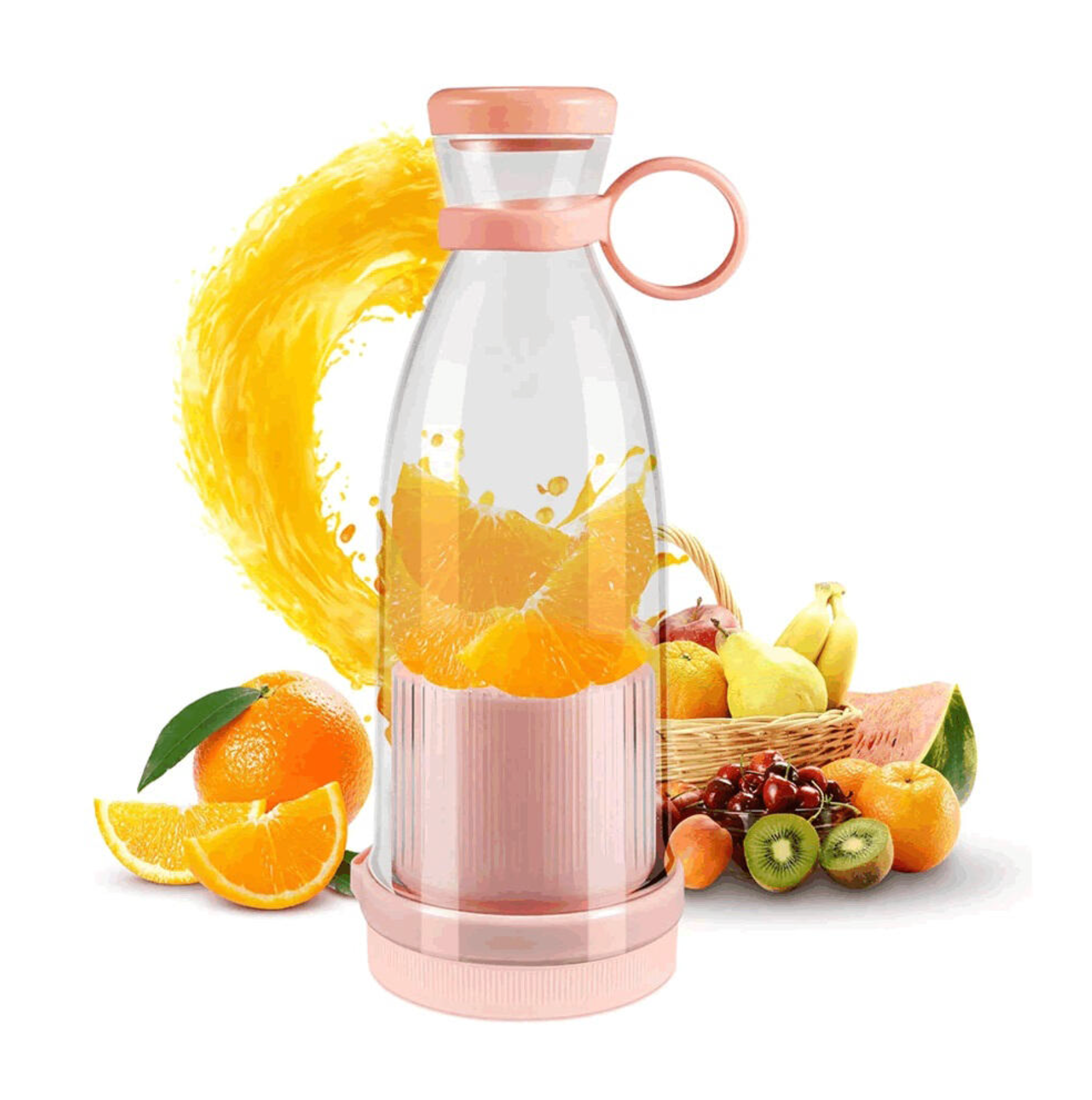 🔥✨ Portable Electric Blender – 300ml Travel Cup with USB Rechargeable Power
