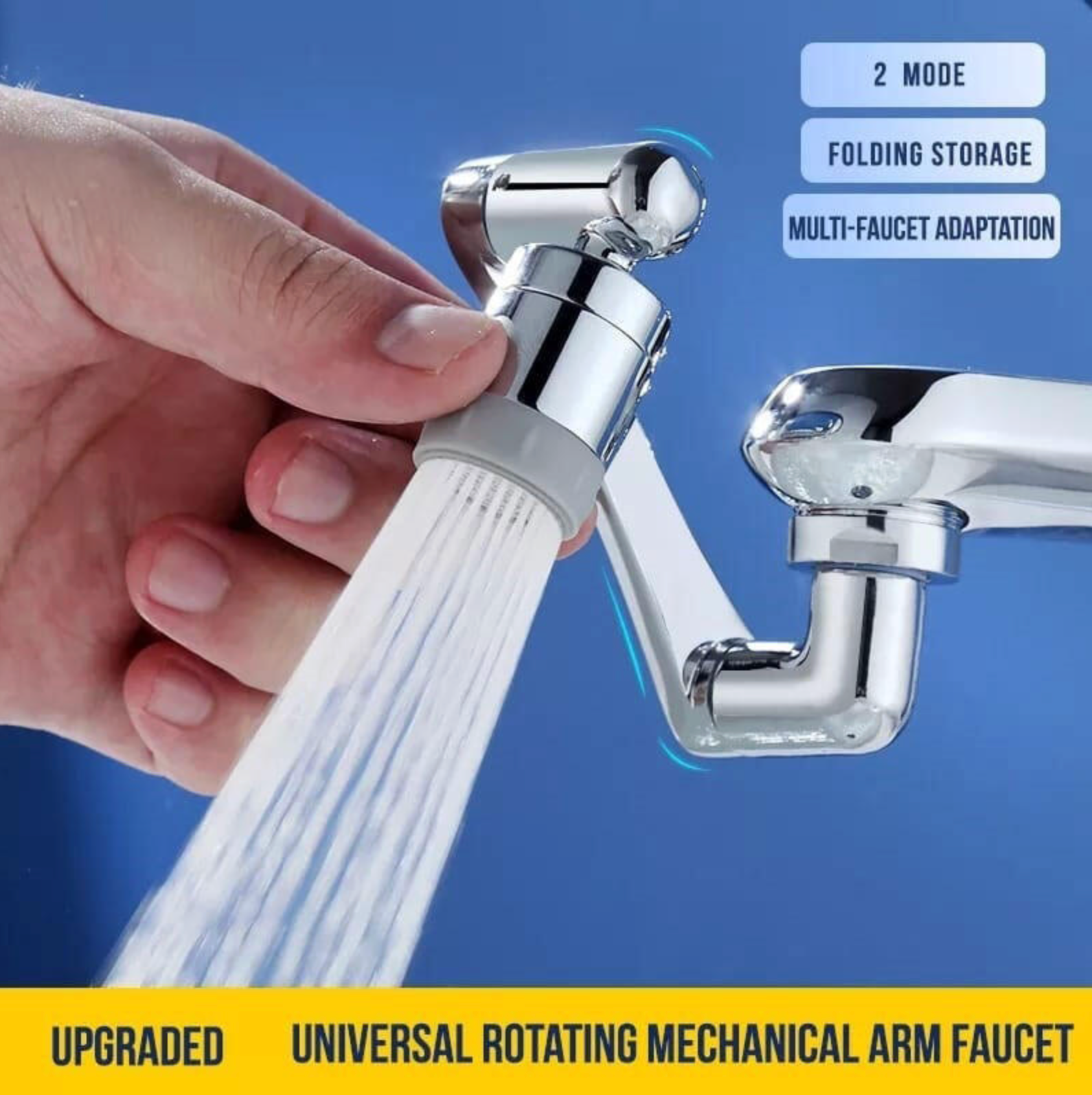 🚰✨ Multifunctional Faucet Aerator – 1080° Rotation & Dual Water Modes