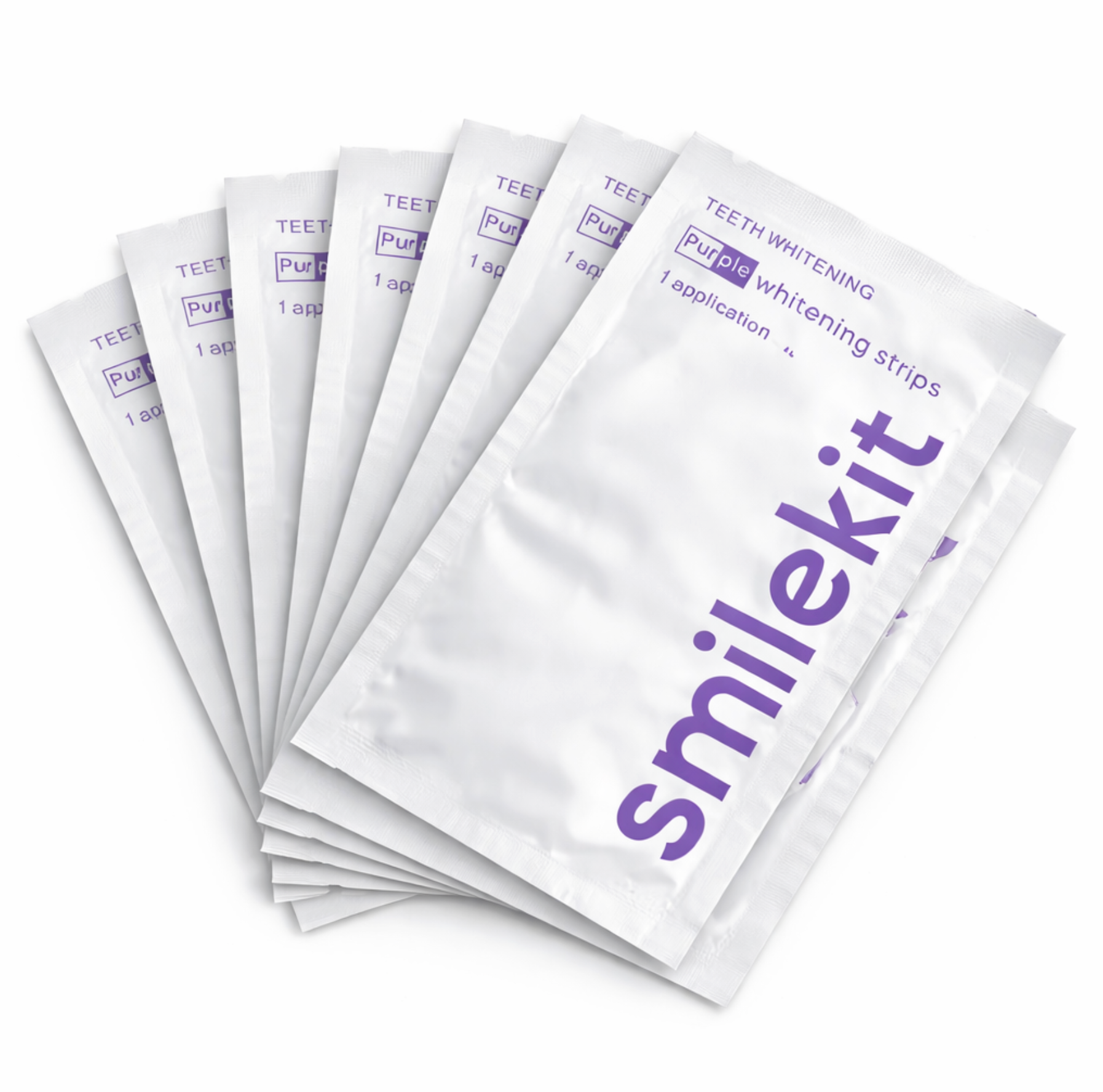 Tiras Blanqueadoras Purpuras SmileKit