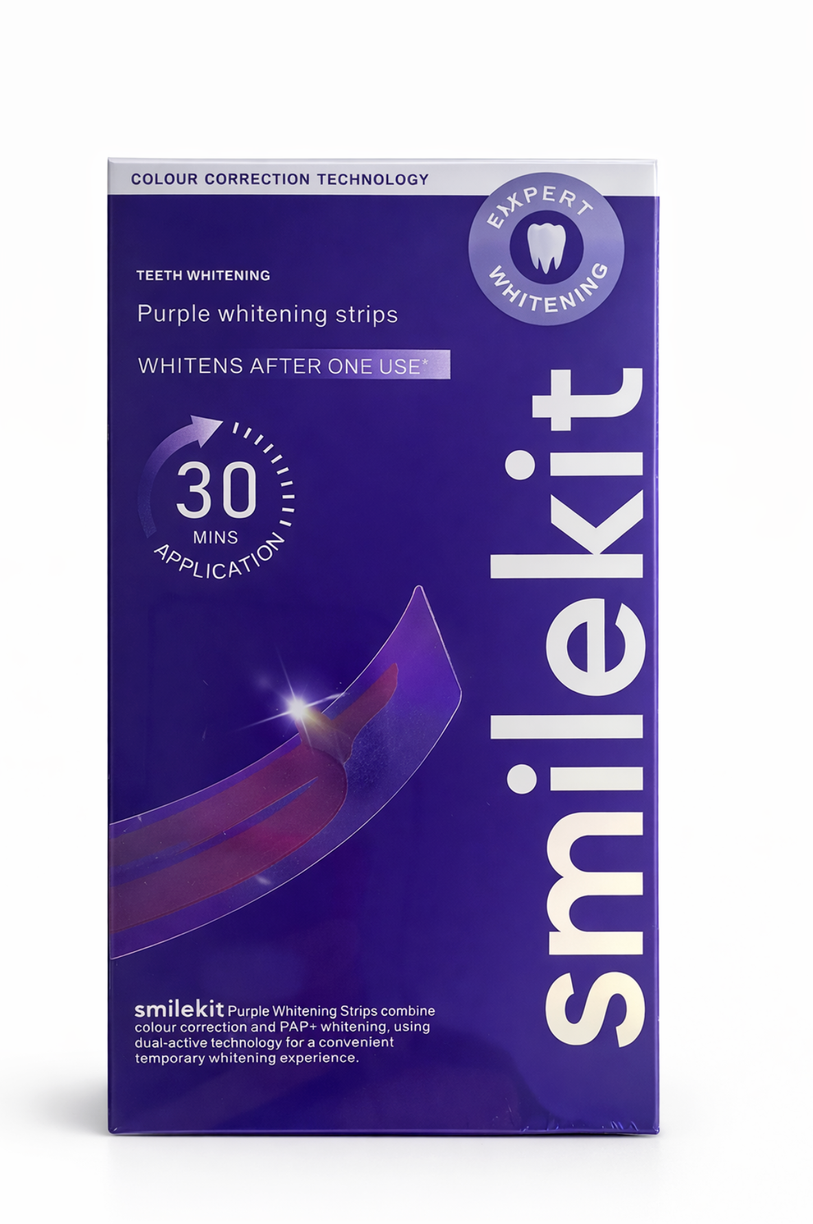 Tiras Blanqueadoras Purpuras SmileKit