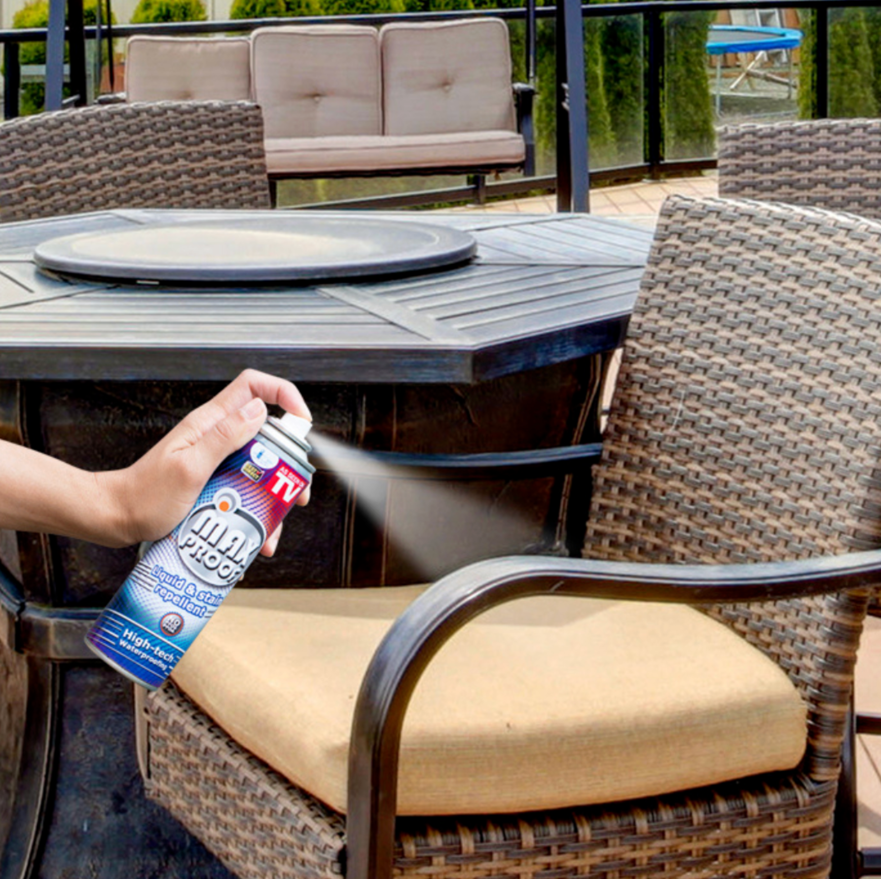 MAX PROOF Recubrimiento Impermeabilizante Invisible con Nanotecnologia