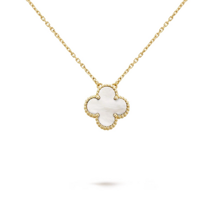 Collar de Trebol Amuleto de la Suerte