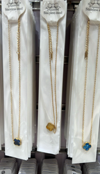 Collar de Trebol Amuleto de la Suerte