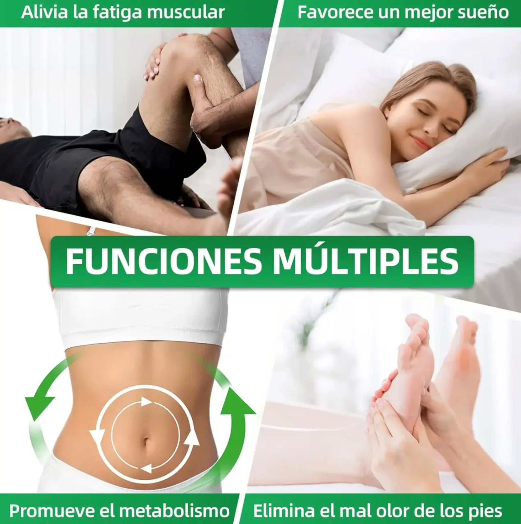 Parches KINOKI de Descanso Nocturno para los Pies