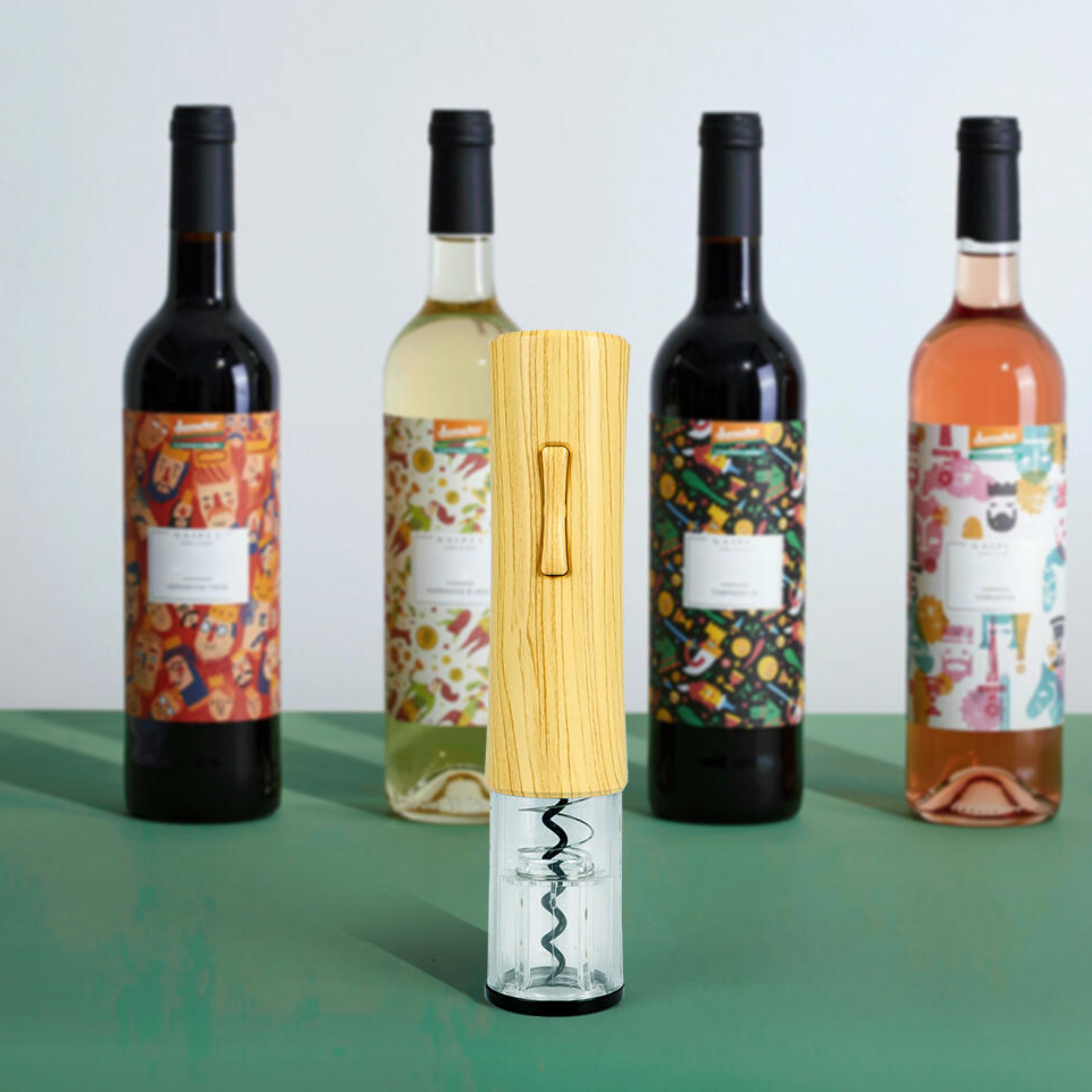🍷 Electric Corkscrew  Effortless Wine Opening