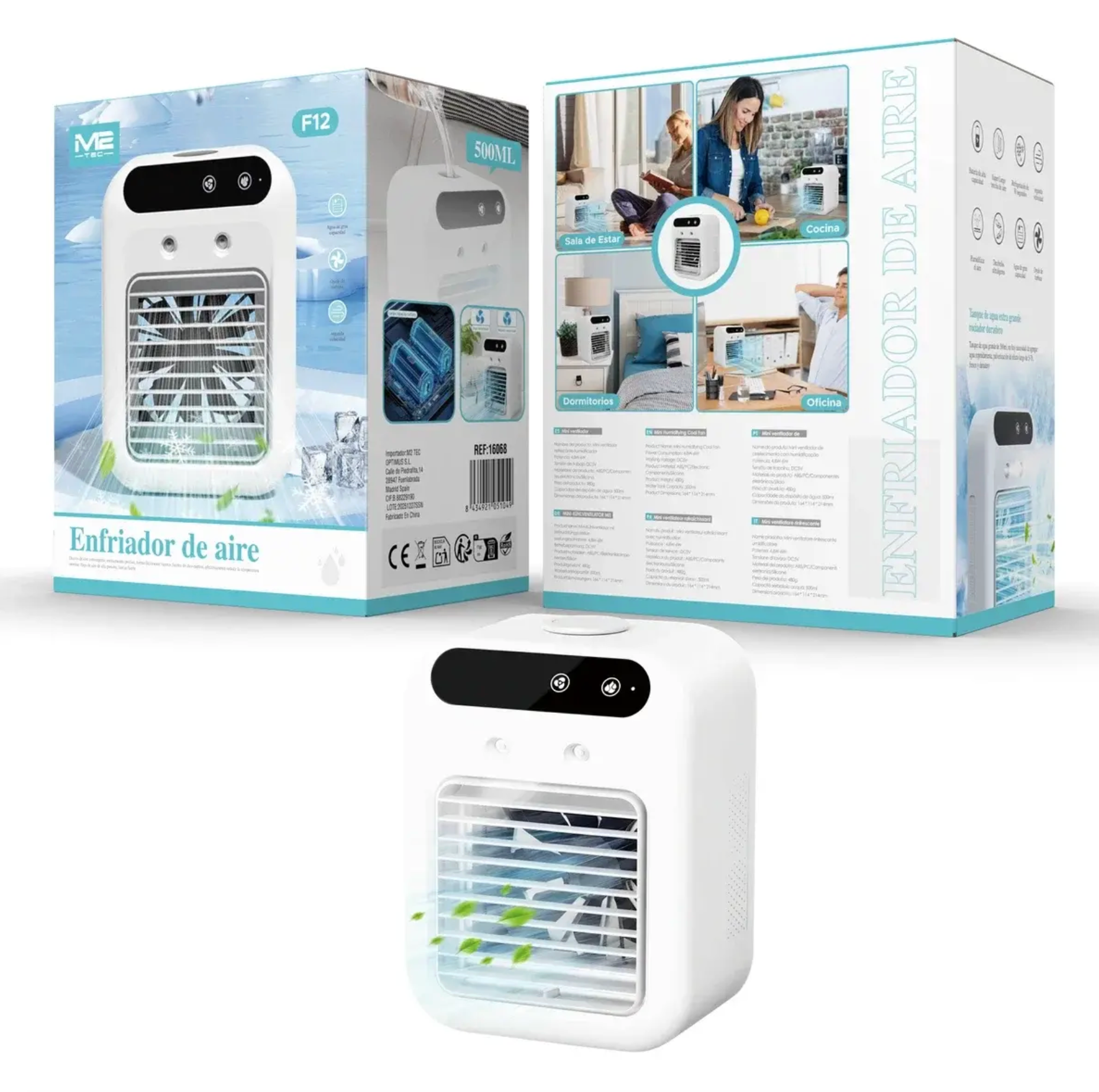 ❄️ Portable Personal Air Cooler – 3-in-1 Cooling, Humidifier & Fan