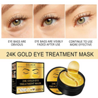 Parches de Ojos de Hidrogel con Oro 24K EELHOE - 60 Unidades