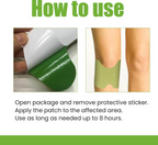 Parches Adhesivos EELHOE para Alivio de Rodilla - Pack 10 Unidades