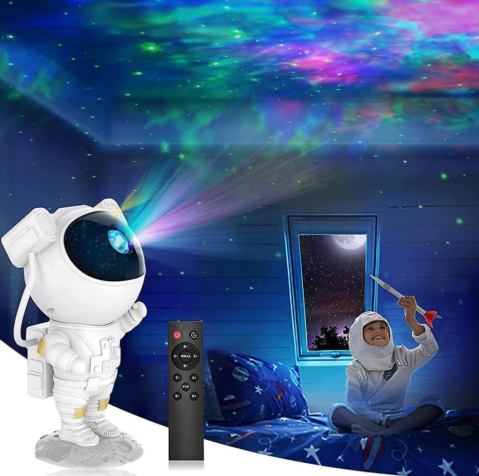 🚀✨ Astronaut Galaxy Projector – Transform Your Room into a Starry Universe