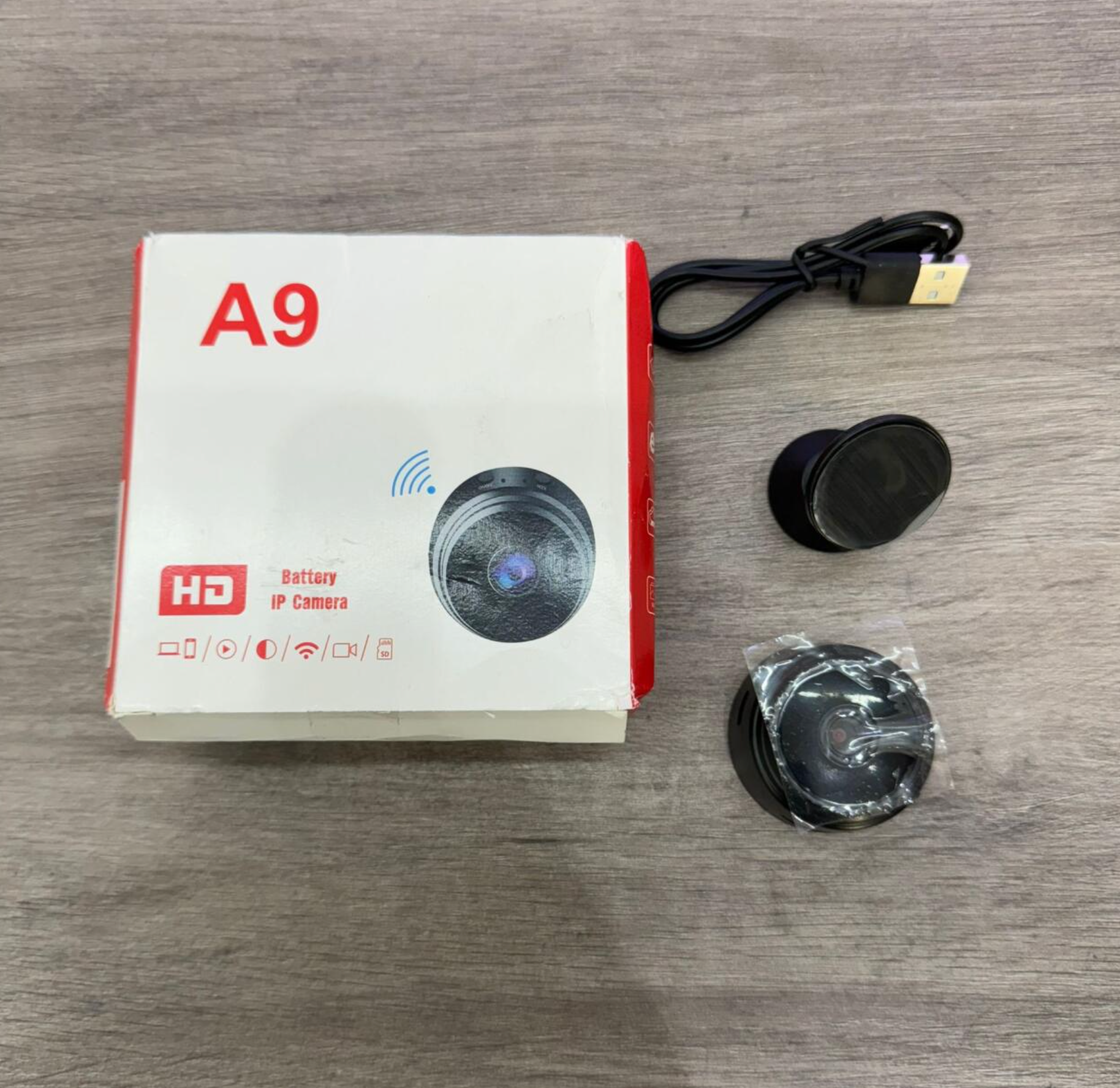 Mini Camara de Seguridad Wi-Fi HD 1080p
