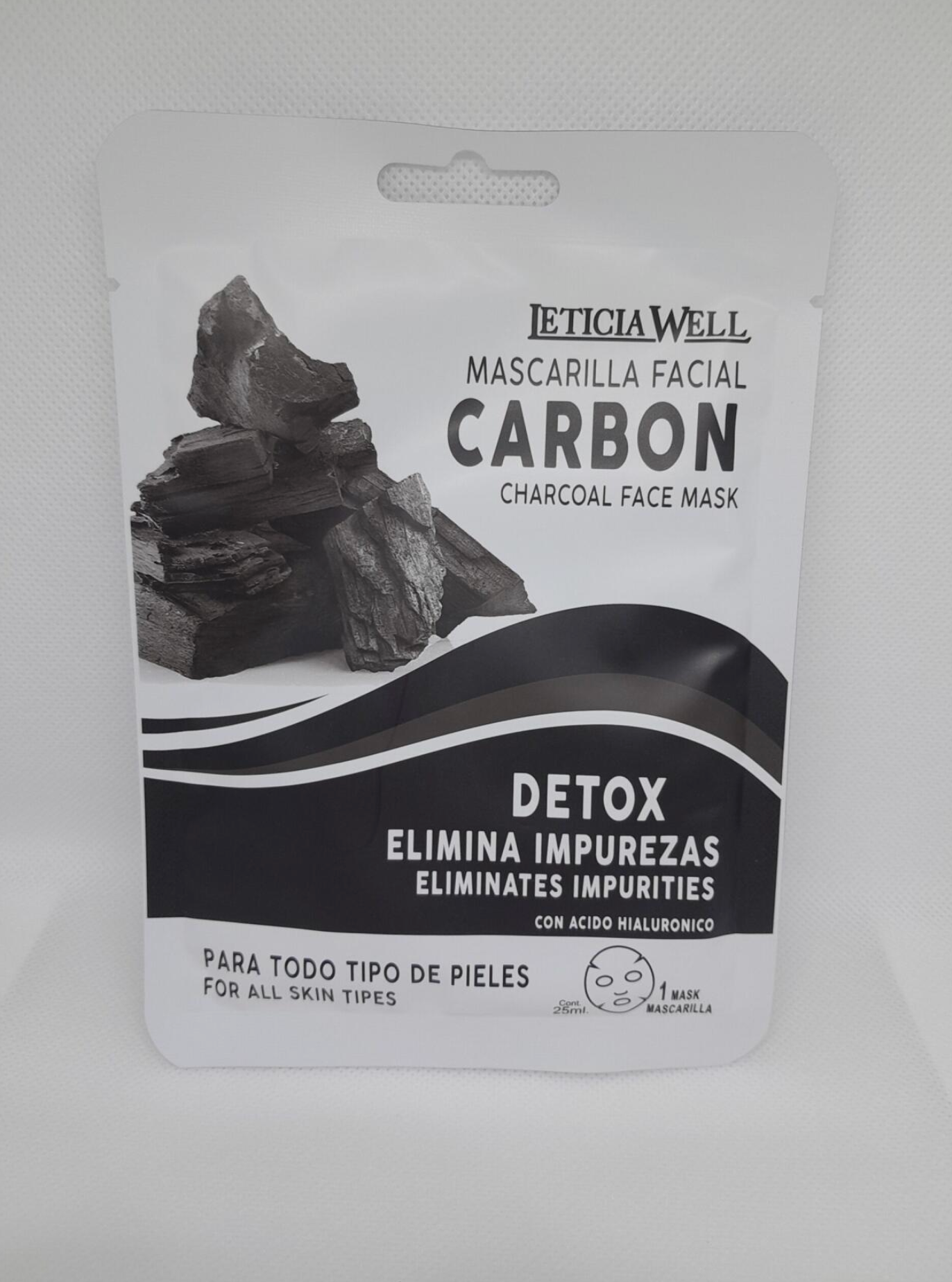 🌿 Charcoal Face Mask – Deep Cleansing & Hydration Skincare Treatment