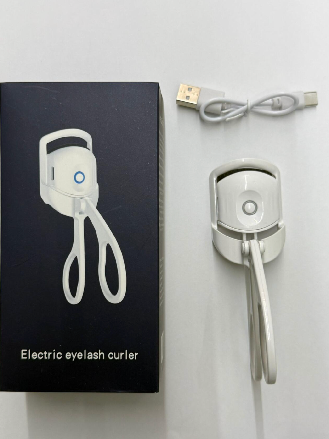 ✨ Electric Heated Eyelash Curler  Long-Lasting Lift & Perfect Curl