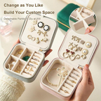 Estuche Portatil para Joyas Compacto y Elegante
