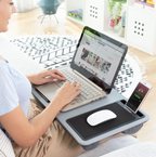 Mesa Portátil Ergonómica Deskion XL para Portátil con Cojín