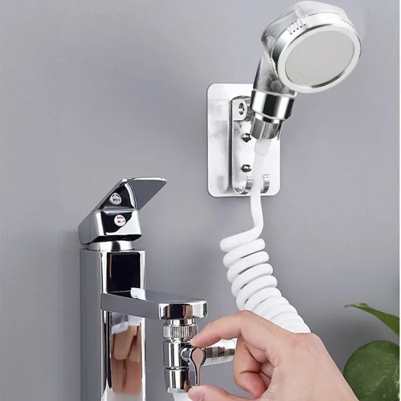🚿✨ Multifunctional Shower Head Set with Hose