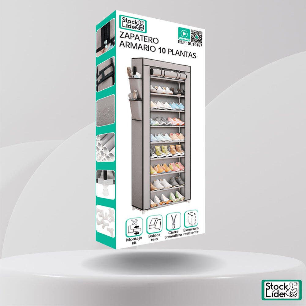 👟🏠 Multi-Tier Shoe Rack Organizer with Cover