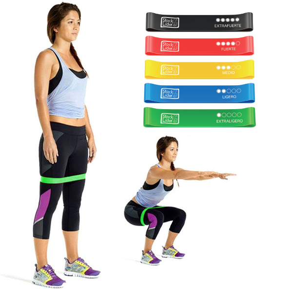 💪✨ Resistance Bands Set (5 Levels) – Strength, Flexibility & Toning Anywhere