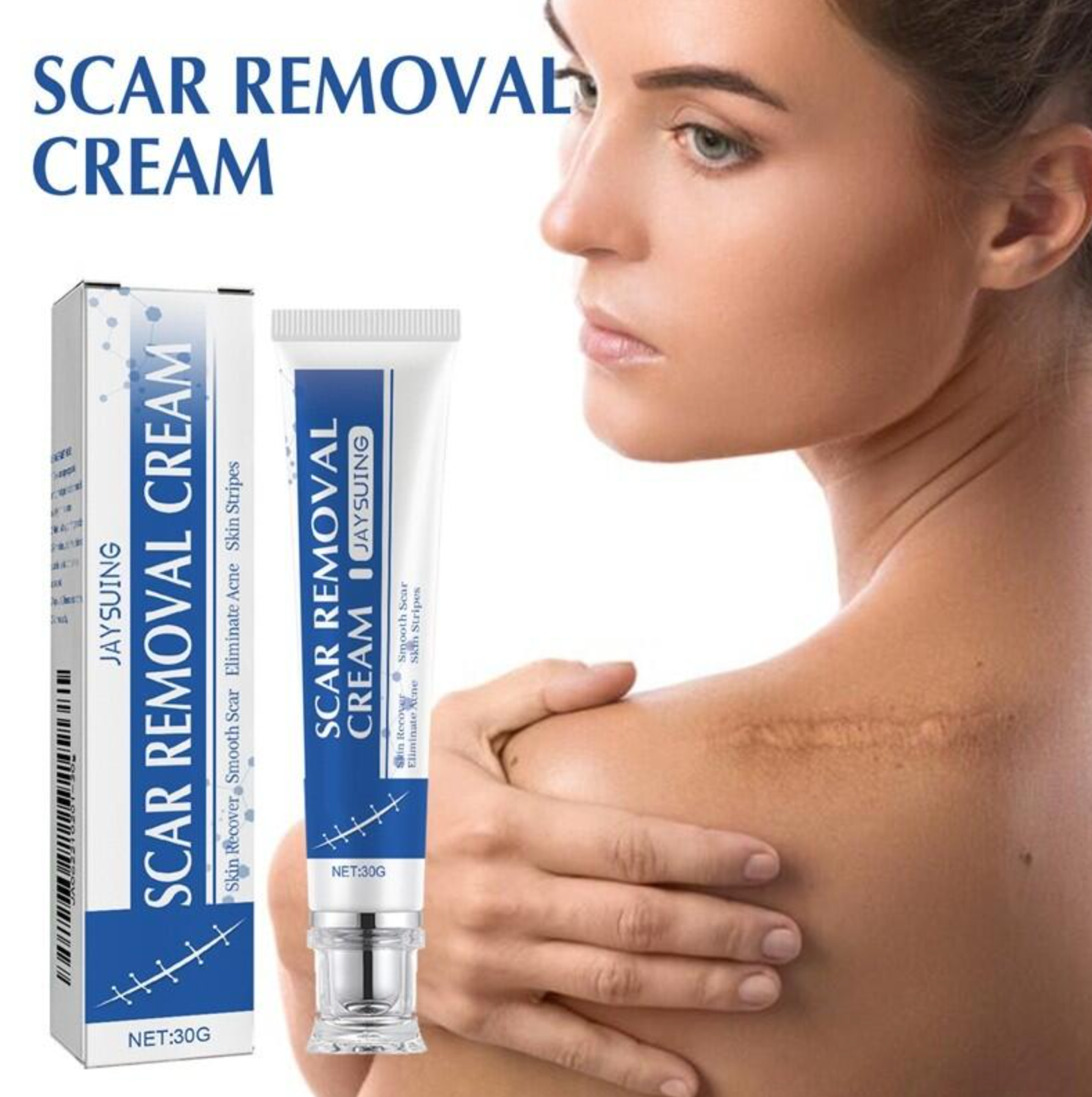 Crema JAYSUING para Cicatrices y Regeneracion de la Piel 30g