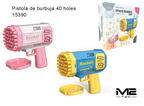 Pistola de Burbujas 40 Orificios