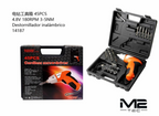 Kit de destornillador inalámbrico 45 piezas