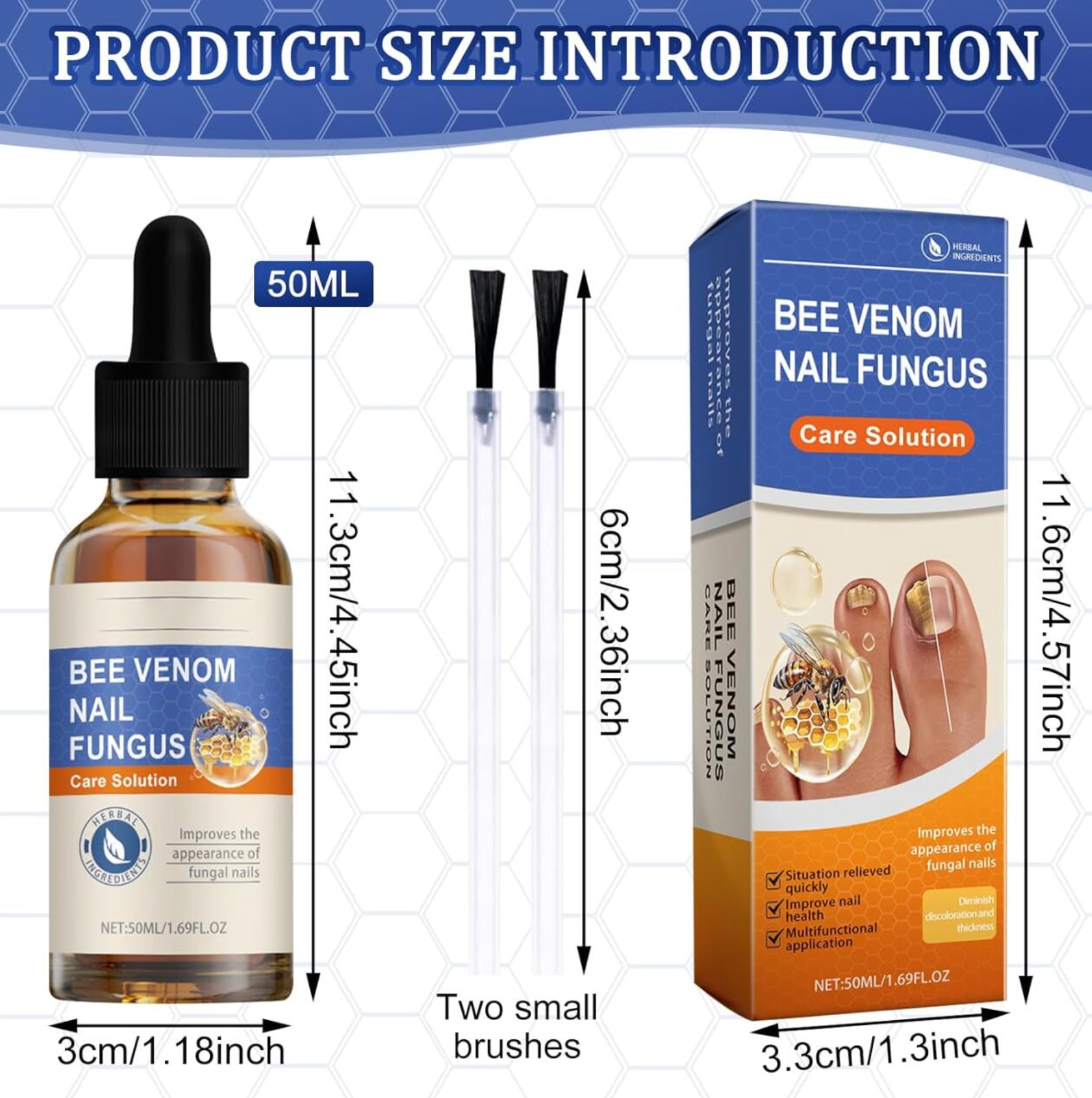 Serum de Veneno de Abeja para Uñas