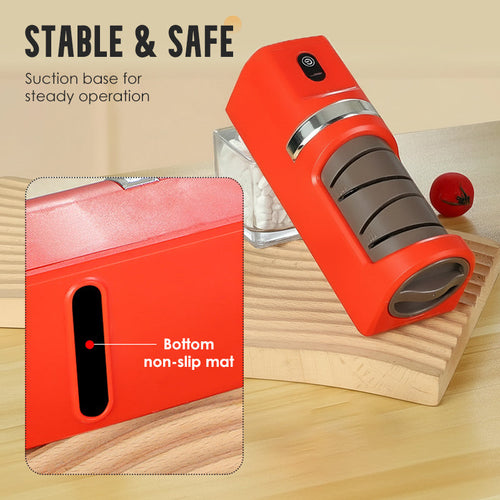 Afilador automático de cuchillos de cocina